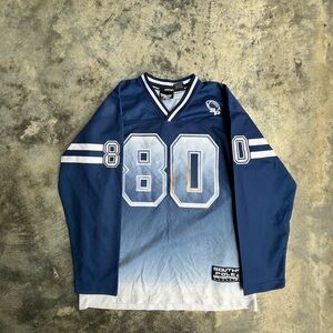 South Pole Blue and White Sports Jersey